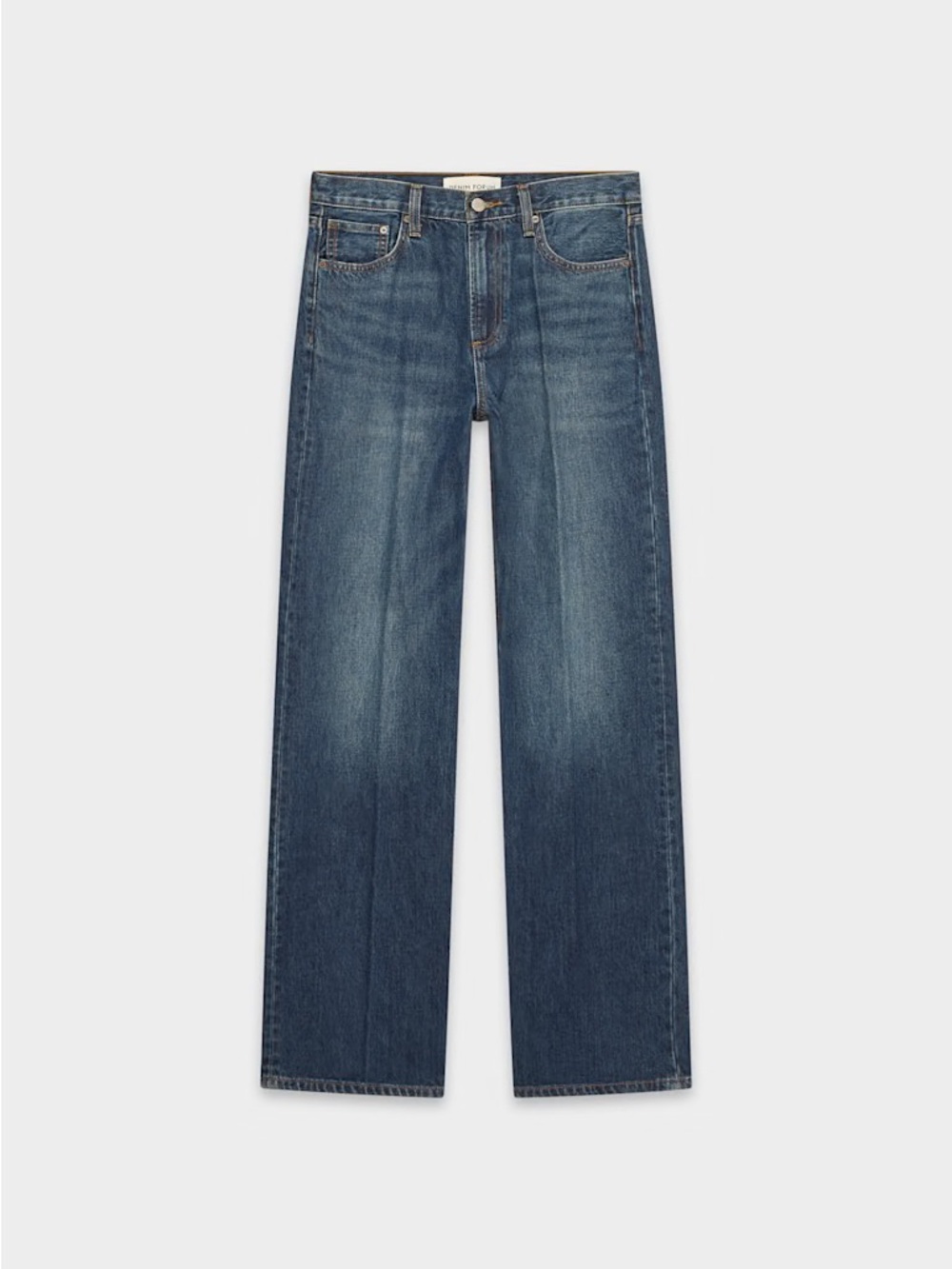 Denim Forum The ’90s Iggy Lo-Rise Baggy Jean - Be About Dark Bleu, Size 28